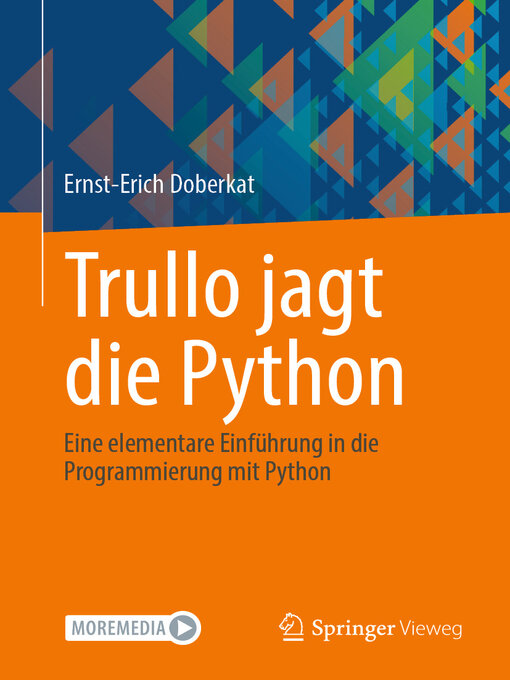 Title details for Trullo jagt die Python by Ernst-Erich Doberkat - Available